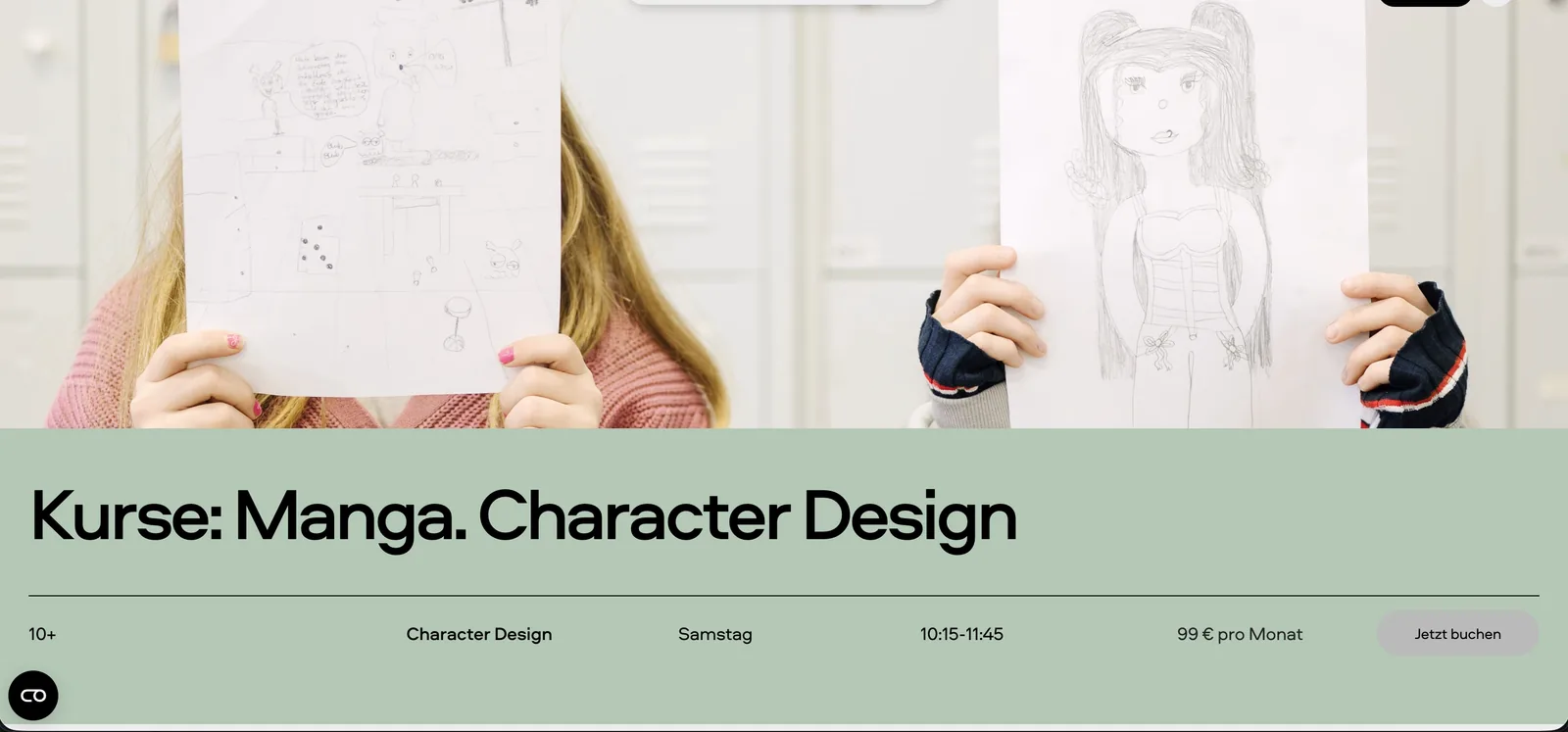 Clavis Schule course page on ReadyMag with booking bar
