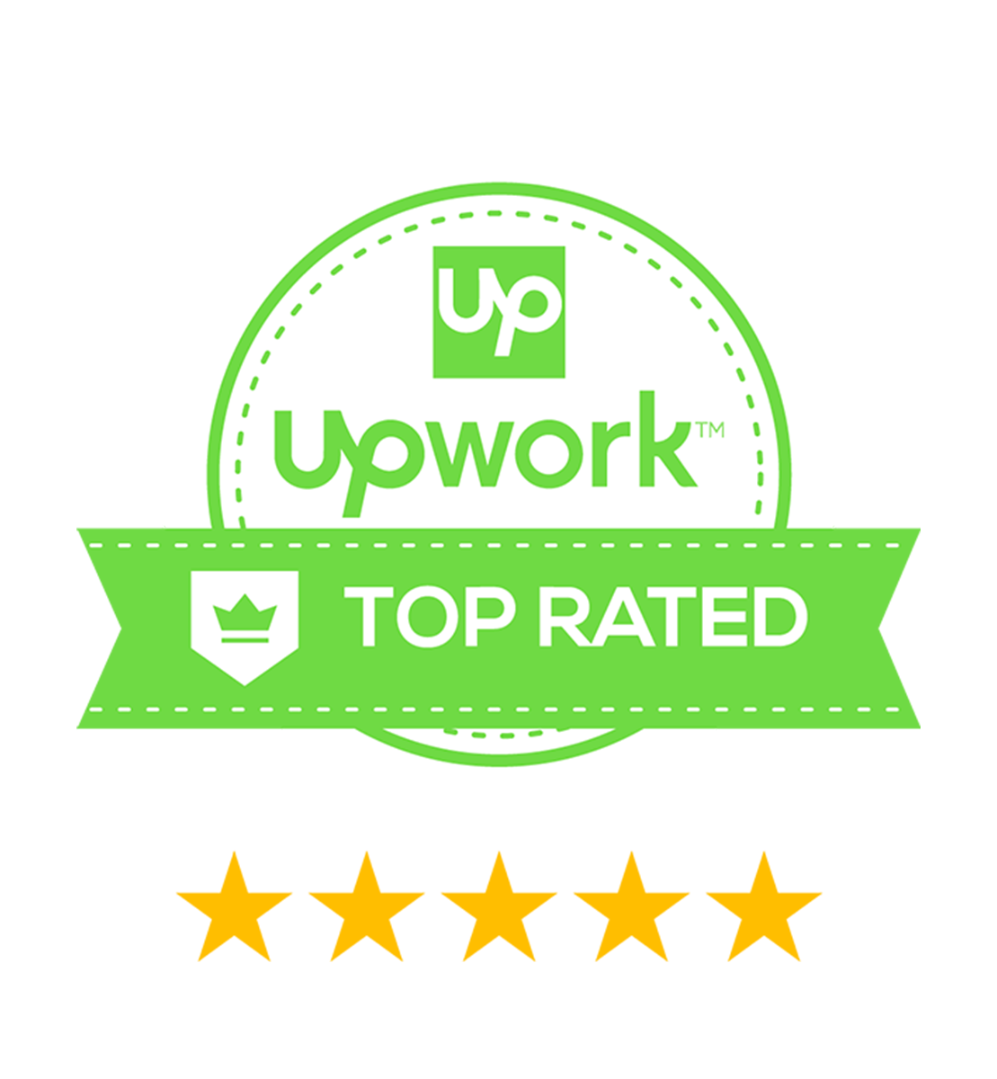 upwork badge color